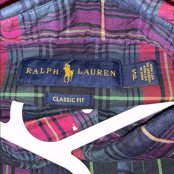 NWOT Ralph Lauren Button Down Plaid Shirt - Picture 3 of 4